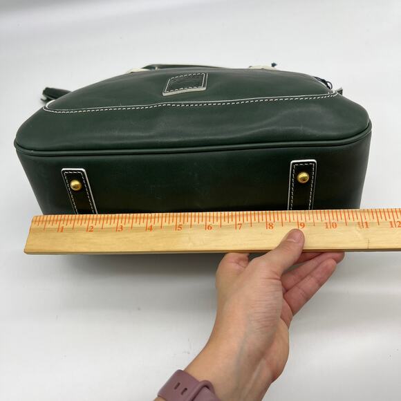 Dooney & Bourke Florentine Leather Short Handle Shopper Ivy - Picture 10 of 16